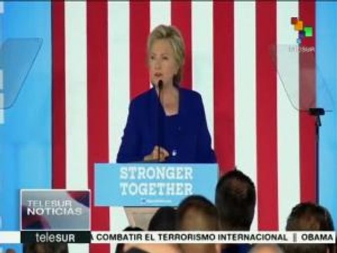 Hillary Clinton reaparecerá en público tras derrota electoral en EEUU