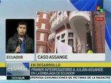 Ecuador: defensa de Assange advierte sobre deterioro de su salud