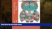 Buy NOW  Owls Coloring Book: A Stress Management Coloring Book For Adults (Adult Coloring Books)