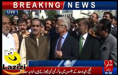 Khawaja Asif and Khawaja Sad Rafique are Getting Trouble on Panama Leaks Questions