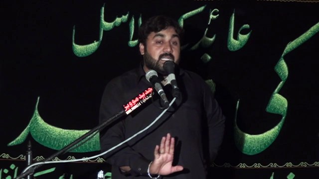 Zakir Mujahid Hussain Gingra Hafizabad 14 Muharram 1438 ( 2016 ) Choti Behak Hafizabad
