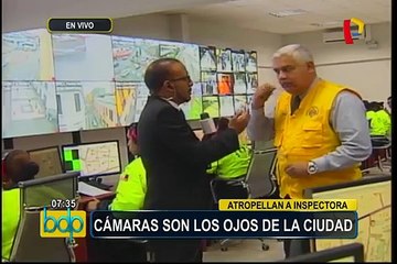 Cercado de Lima: inspectora fue atropellada por camión