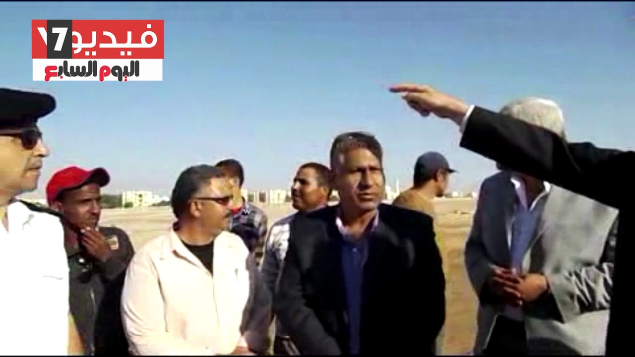 محافظ جنوب سيناء يتفقد تطوير طريق مدخل طور سيناء