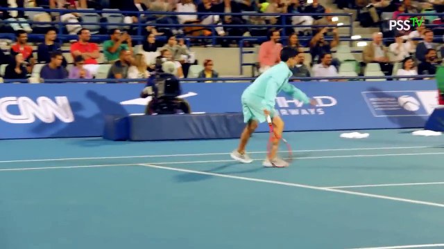 tennis-i.com Болбои играют со звёздами тенниса