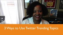 2016 Tutorial - 3 Ways to use Twitter Trending Topics