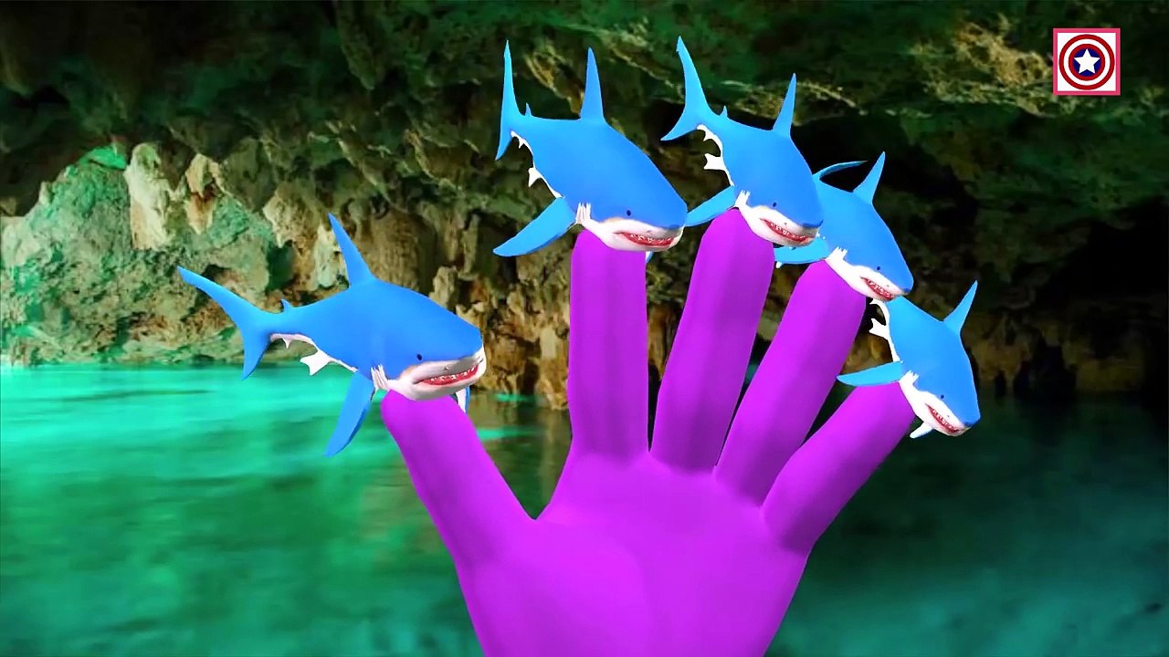 Finger Family Rhymes Shark Vs Dinosaur Family Children Nursery Rhymes | Dinosaurs For Children