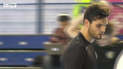 Florent Manaudou a effectué son premier entraînement avec Aix-en-Provence