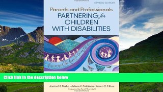 eBook Here Parents and Professionals Partnering for Children With Disabilities: A Dance That Matters