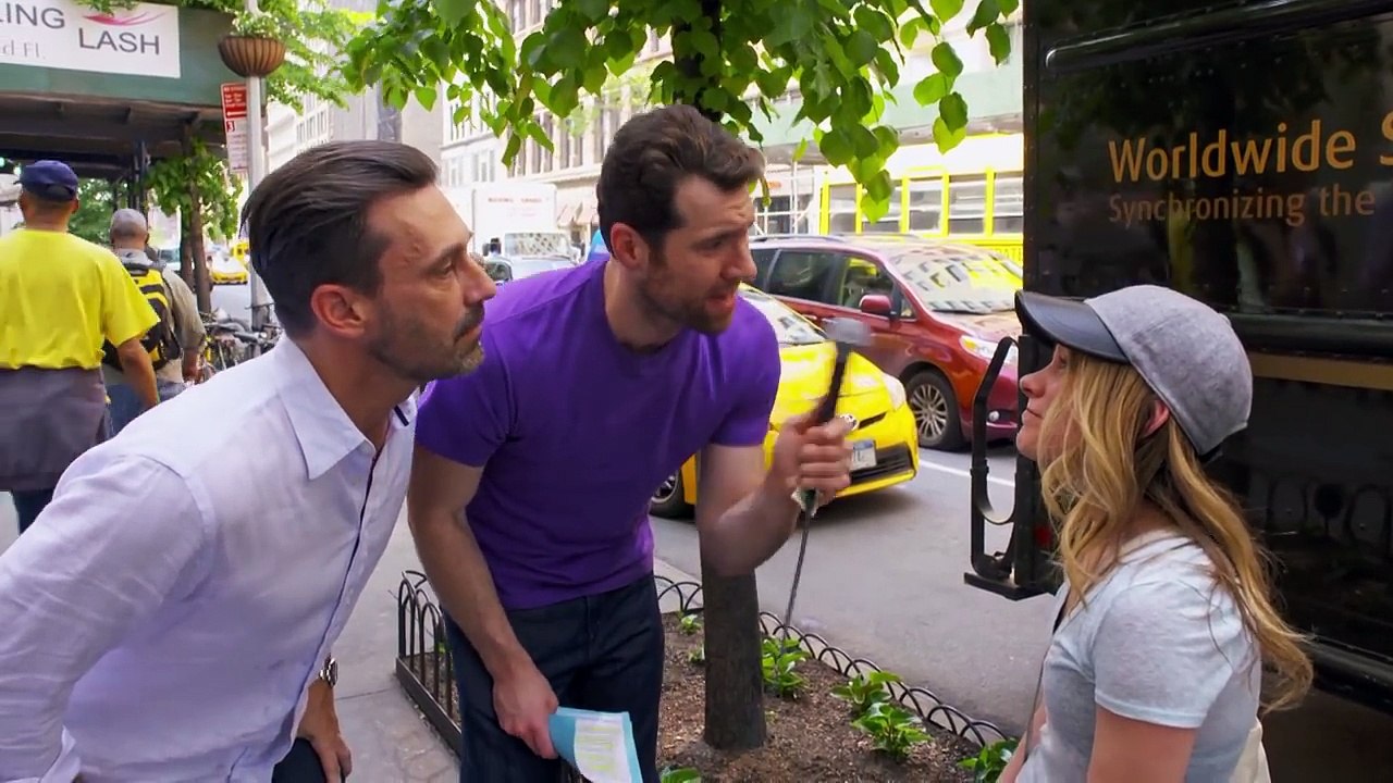 Billy on the Street: Would You Have A Threesome with Billy and Jon Hamm?