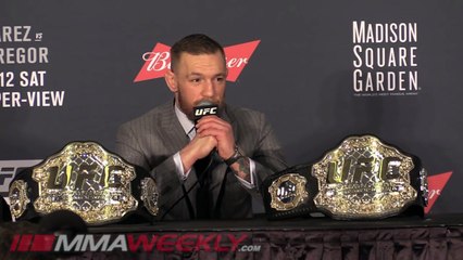 Conor McGregor Is Having a Baby!!!  "I'm Crapping Me Jocks"