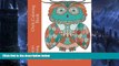 Deals in Books  Owls Coloring Book: A Stress Management Coloring Book For Adults (Adult Coloring