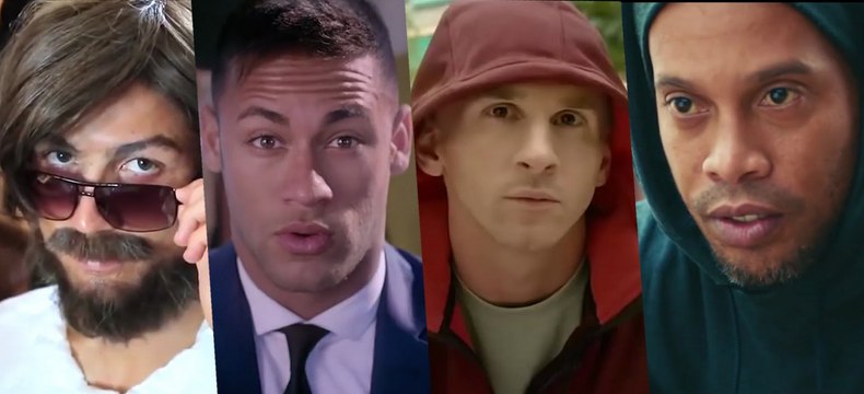 Lionel Messi - Cristiano Ronaldo - Neymar Jr - Ronaldinho - Arda Turan - Best Commercials