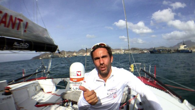 Tanguy de Lamotte annonce qu'il renonce à poursuivre son Vendée Globe