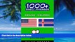 Big Deals  1000+ Basic Phrases English - Icelandic (ChitChat WorldWide)  Full Ebooks Best Seller