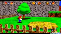 Super Mario 64-Course 2-Whomp,s Fortress-Chip off Whomp,s Block-Star 1