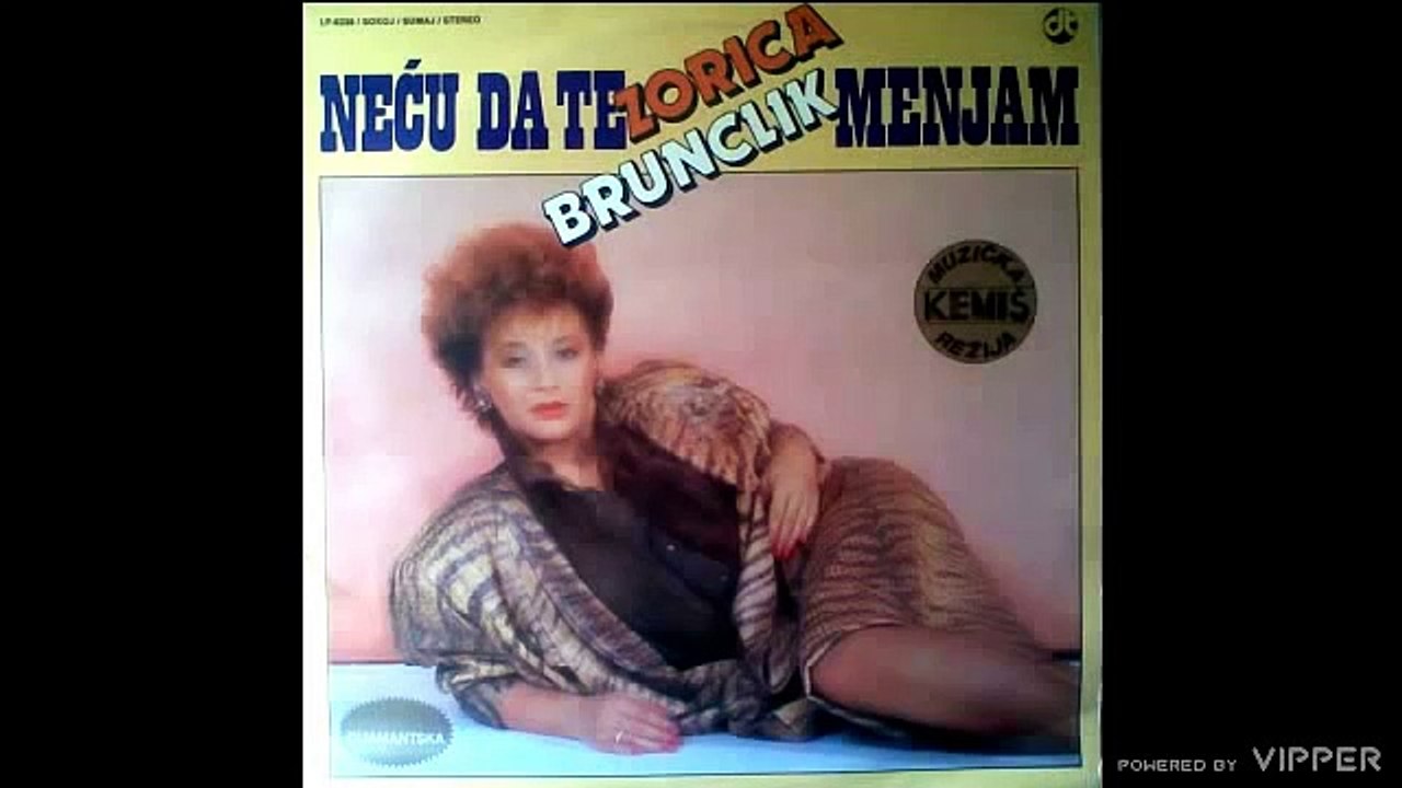 Zorica Brunclik - Greh je mene ne voleti - (Audio 1986)