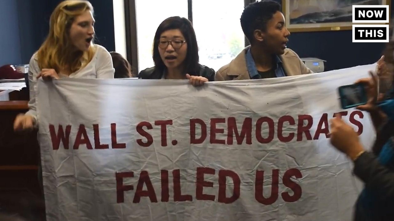 Protesters Arrested After Sit-In At Senator Chuck Schumer's Office