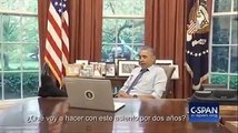 Obama se despidió de la Casa Blanca con una actuación cargada de humor