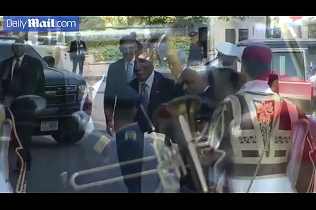 Obama meets with Greek President Prokopis Pavlopoulos