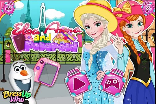 Princess Disney Frozen Elsa And Anna Polaroid - Games for kids