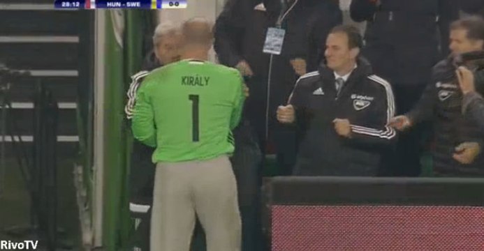 Gabor KIRALY Goodbye The Legend - Hungary 0-1 Sweden - (15/11/2016)