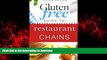 Buy books  Gluten Free Guide to Restaurant Chains