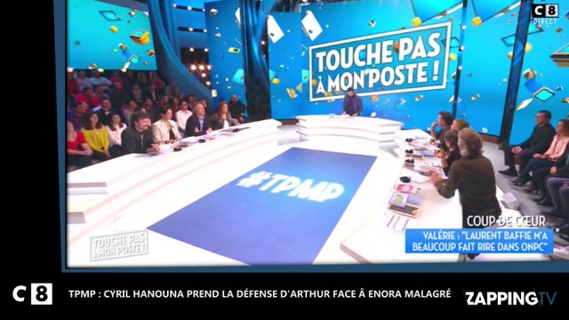 TPMP : Arthur attaqué par Enora Malagré, Cyril Hanouna prend sa défense (Vidéo)