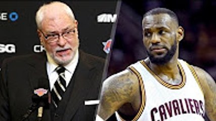 LeBron James says he doesn't respect Phil Jackson anymore