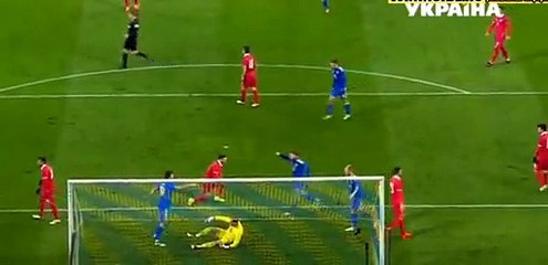 1-0 Yevgeniy Shakhov Goal - Ukraine vs Serbia - 15.11.2016 HD