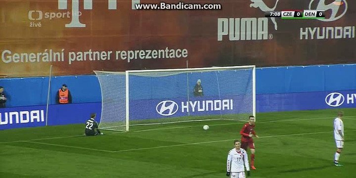1-0 Antonin Barak Goal HD Czech Republic 1-0 Denmark 15.11.2016