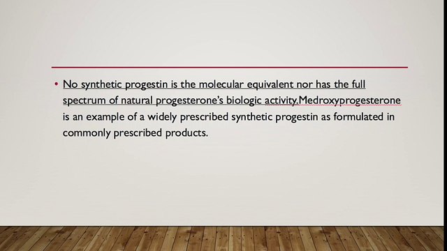 Differences Between Progesterone and Progestin