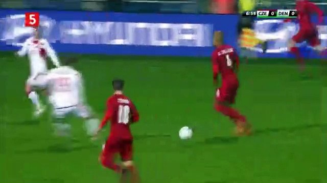 Antonin Barak Goal HD - Czech Republic 1 - 0 Denmark 15-11-2016 HD