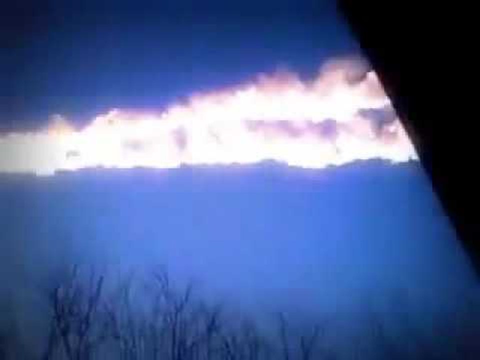 Une météorite explose en Russie!
