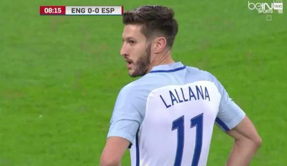 Adam LALLANA Penalty Goal - England 1-0 Spain - (15/11/2016)