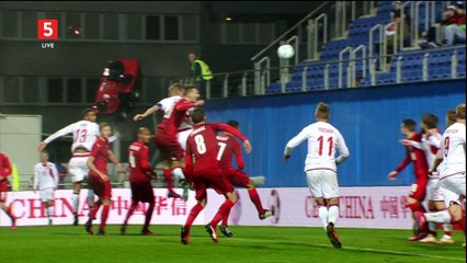 Nicolai Jorgensen Goal HD - Czech Republic 1-1 Denmark - 15-11-2016 Friendly Match