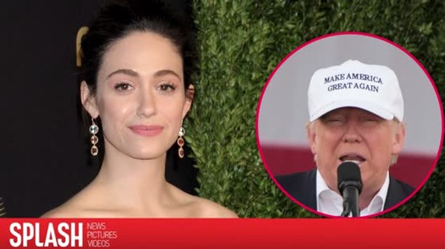 Emmy Rossum critica los partidarios de Donald Trump por mandarle mensajes amenazantes