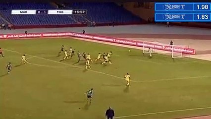 BOUTAIB KHALID Goal HD - Morocco 1 - 1 Togo 15.11.2016
