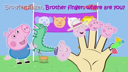 Pepa Pig Grany Finger Family / Nursery Rhymes and More Lyrics