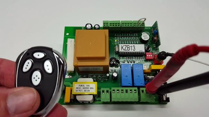 How to program the ALEKO 4 button gate remote LM-123