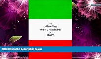 Buy NOW  The Marling Menu-Master for Italy: A Comprehensive Manual for Translating the Italian