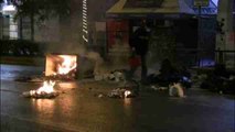 Disturbios en Atenas contra la visita de Barack Obama