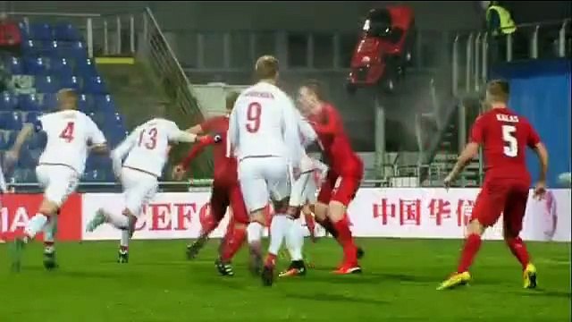 Nicolai Jorgensen GOAL HD - Czech Republic 1-1 Denmark 15.11.2016