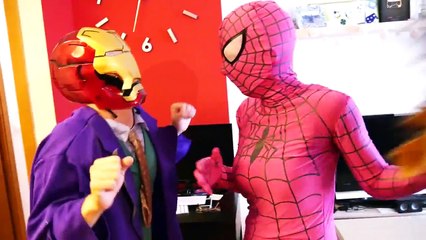 Frozen Elsa PREGNANT w/ Spiderman - SPIDERBABY QUINTUPLETS in real Life ft Pink Spidergirl Doctor