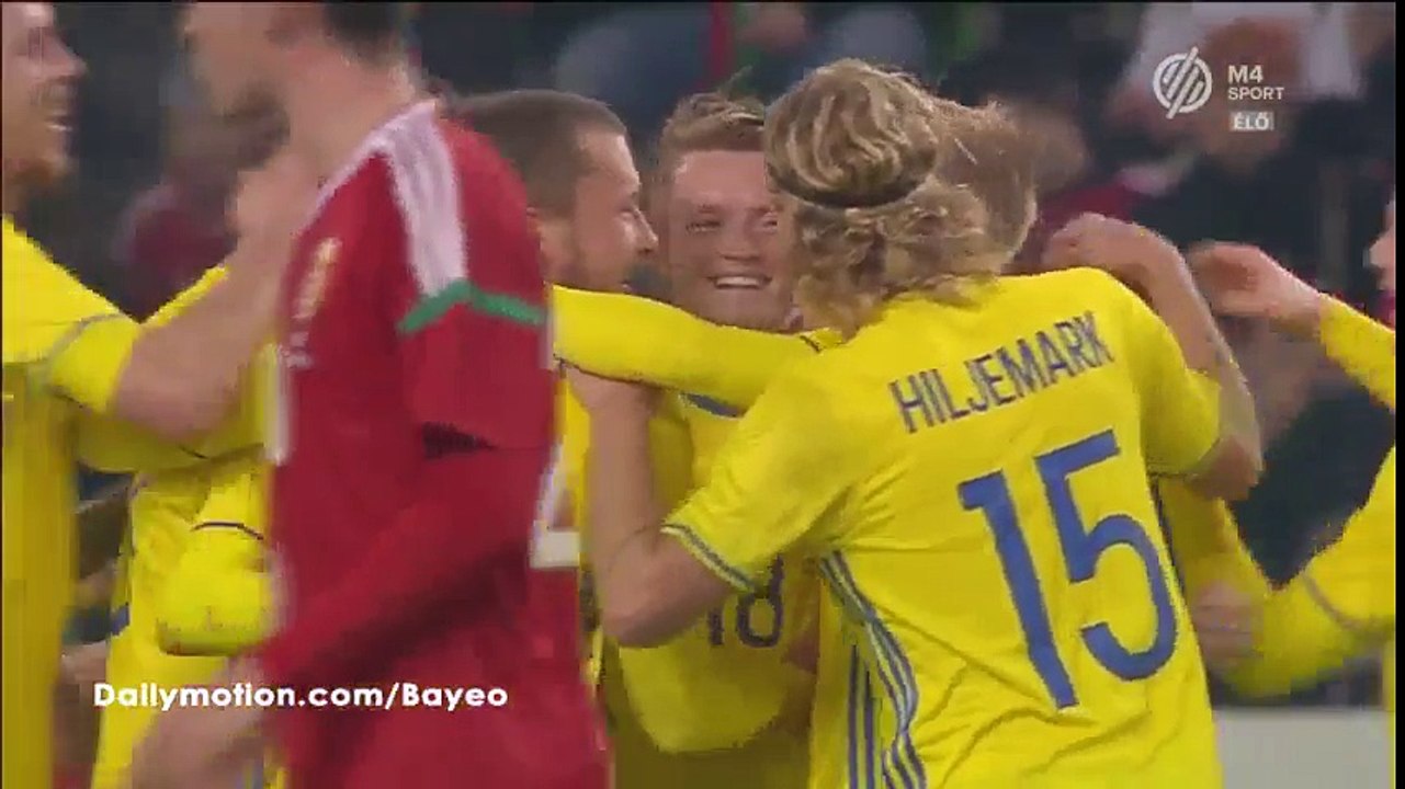 All Goals & Highlights HD - Hungary 0-2 Sweden - 15-11-2016 Friendly Match