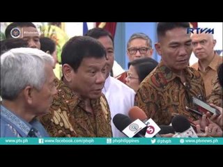 Ambush Interview of President Rodrigo Duterte