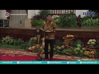 Speech of President Rodrigo Duterte at the State Banquet