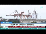 NEDA on exports decline