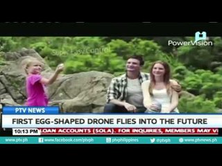 First egg-shaped drone flies into the future