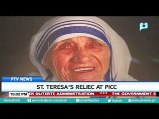 St. Teresa's relic at PICC