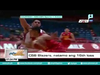 CSB Blazers, natamo ang 16th loss